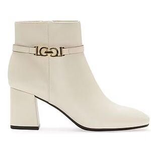 Liz Claiborne Womens Monte Stacked Heel Booties  Size 7